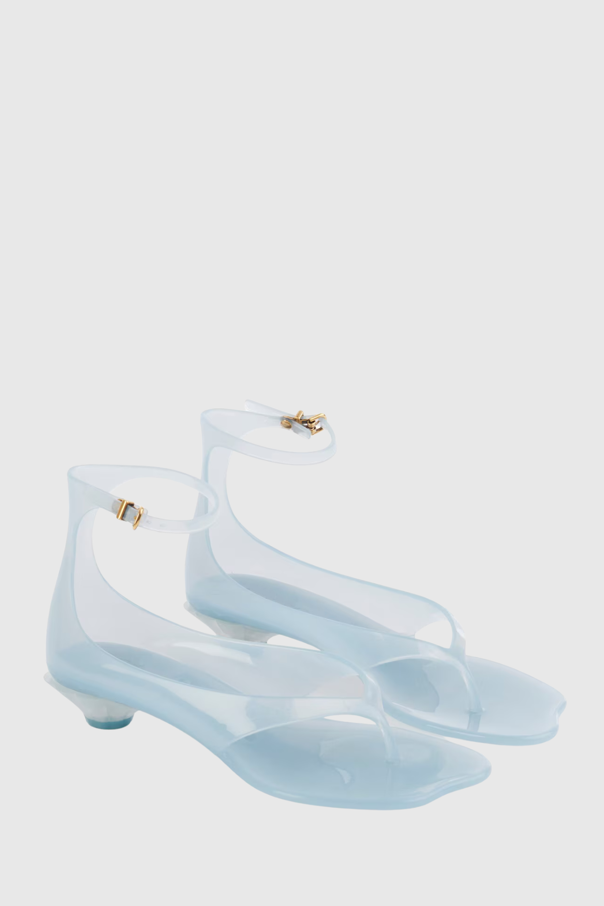 Raylon Jelly Thong Sandals - Blue