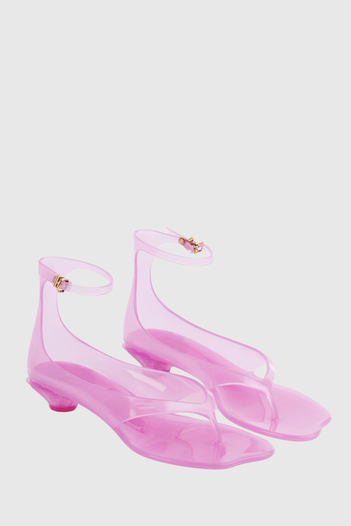 Raylon Jelly Thong Sandals - Pink