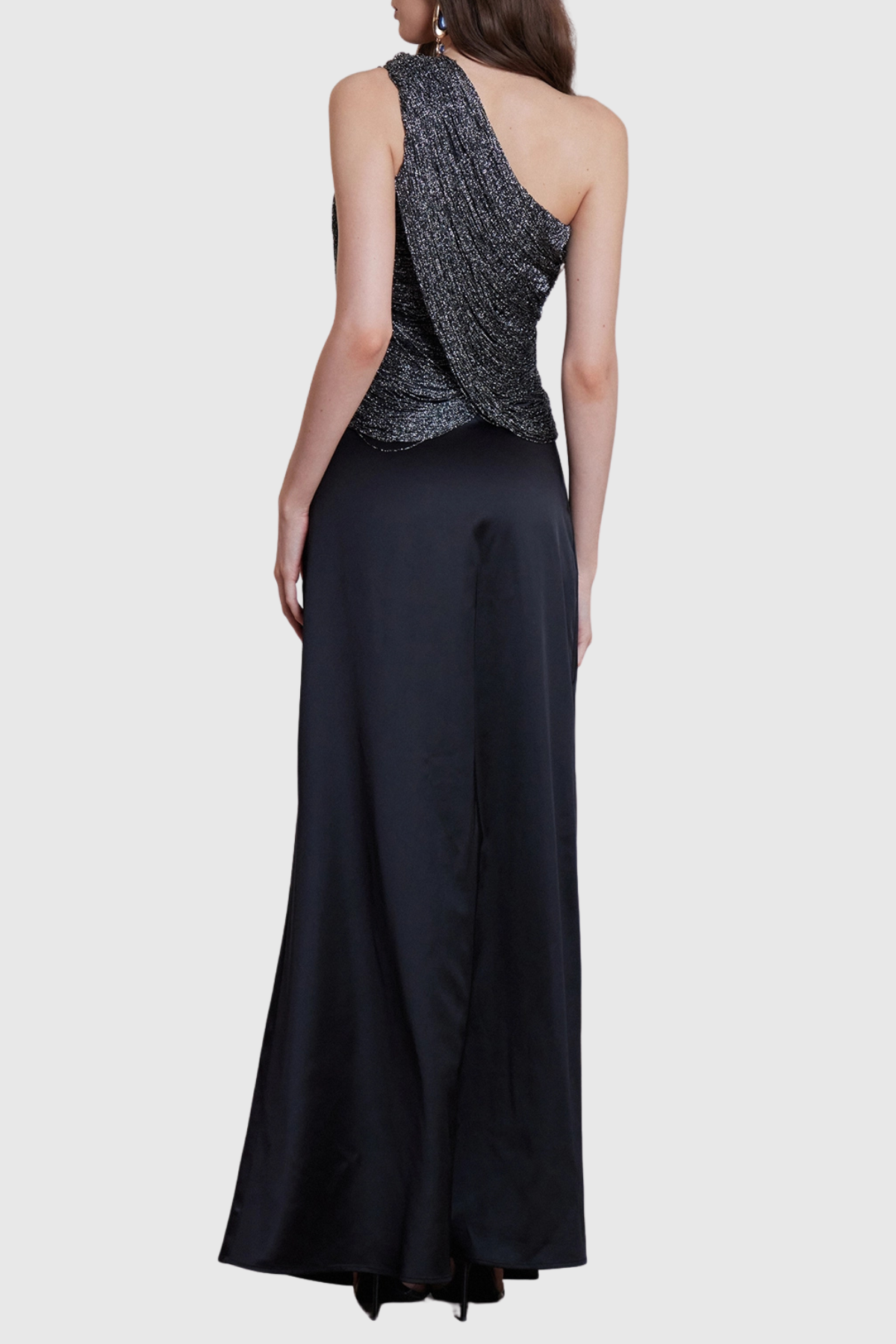 Rhett One Shoulder Fringe Maxi Dress