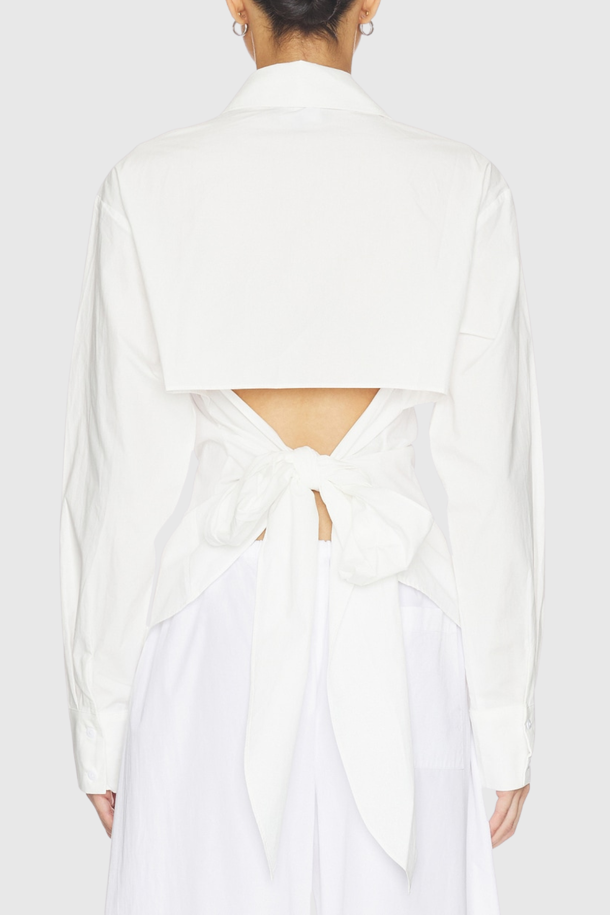 Rhonda Open Back Shirt