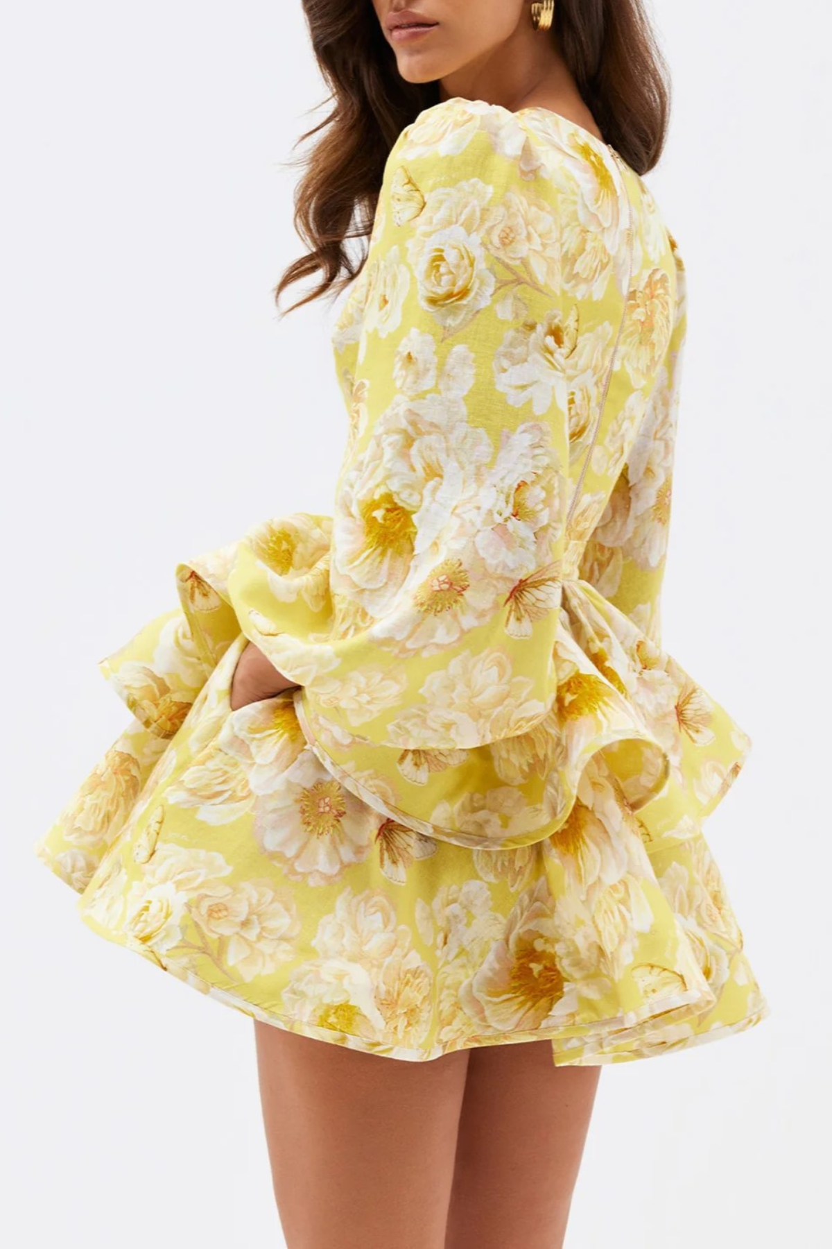 Ricardo Floral Print Mini Dress