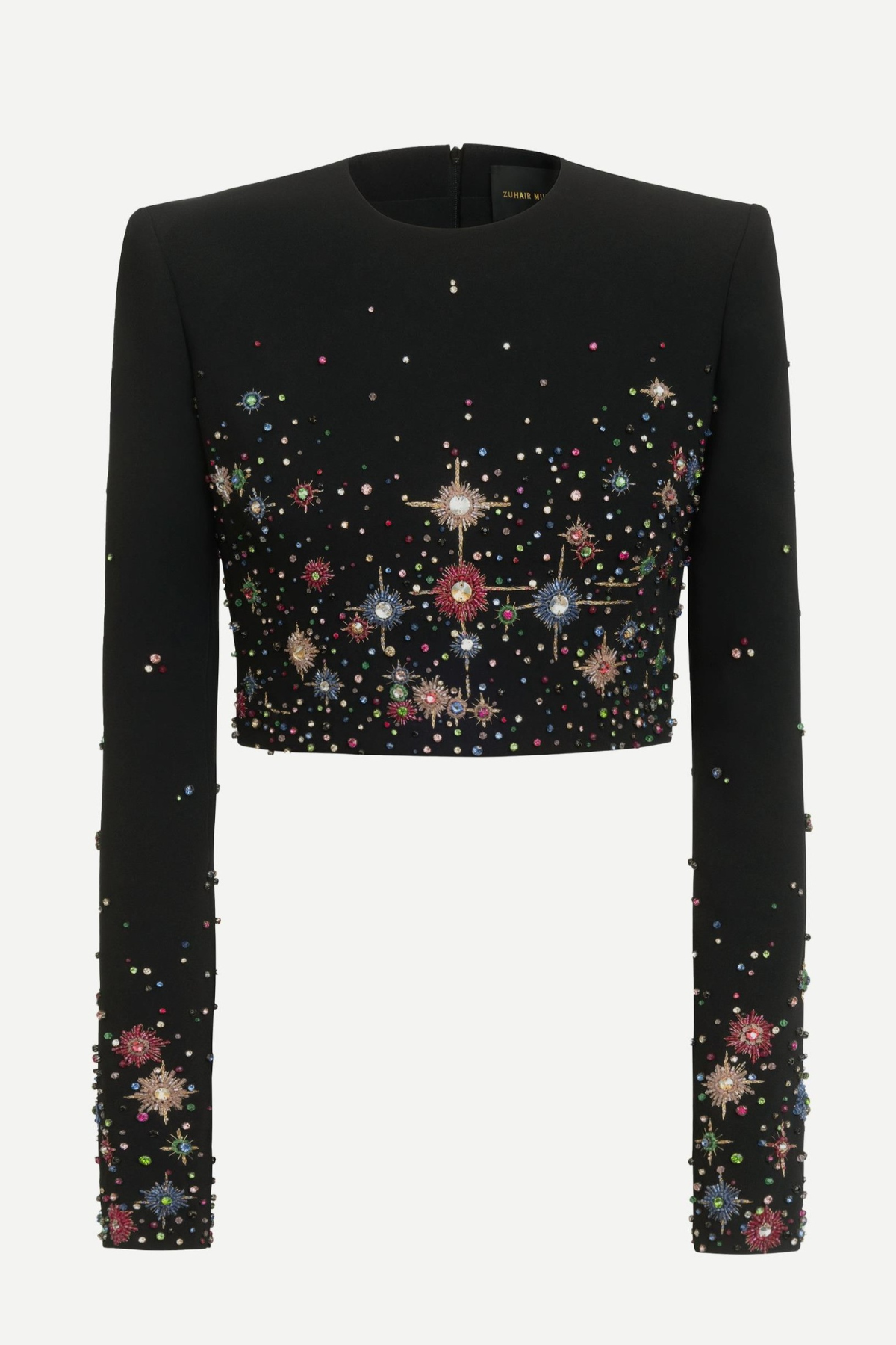 Roanya Star Crystal Embellished Top & Skirt Set