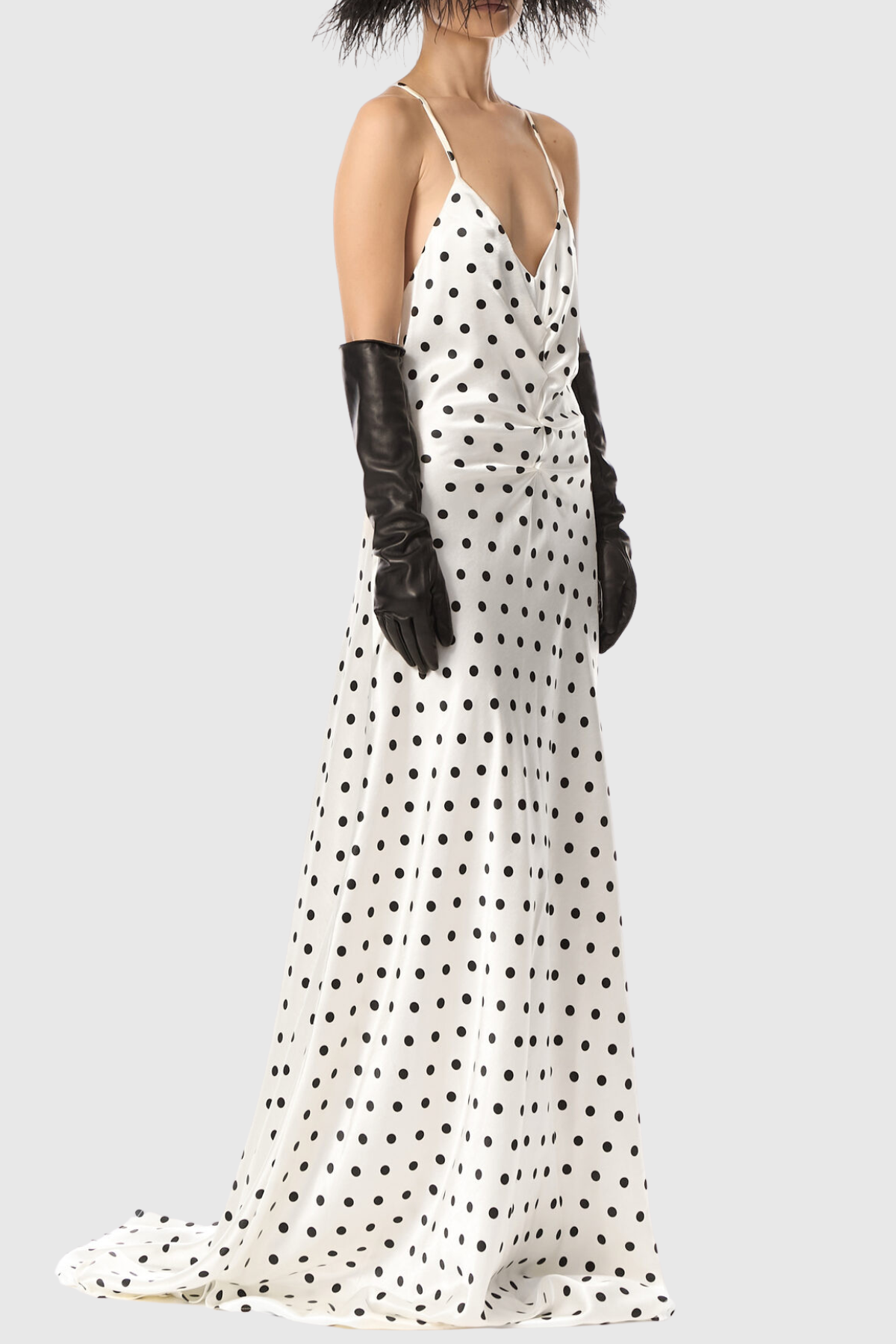 Rochelle Polka Dot Maxi Dress