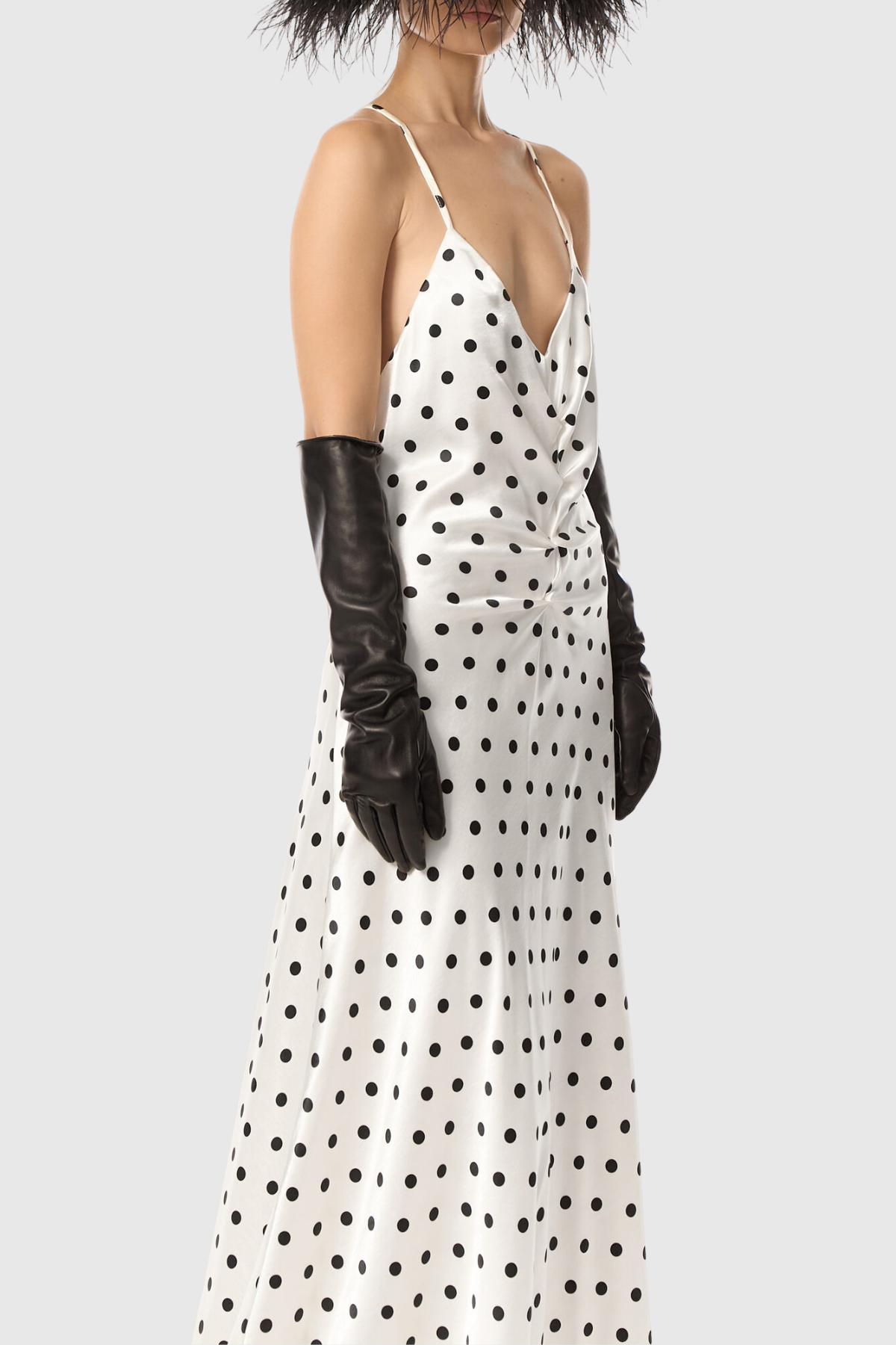 Rochelle Polka Dot Maxi Dress