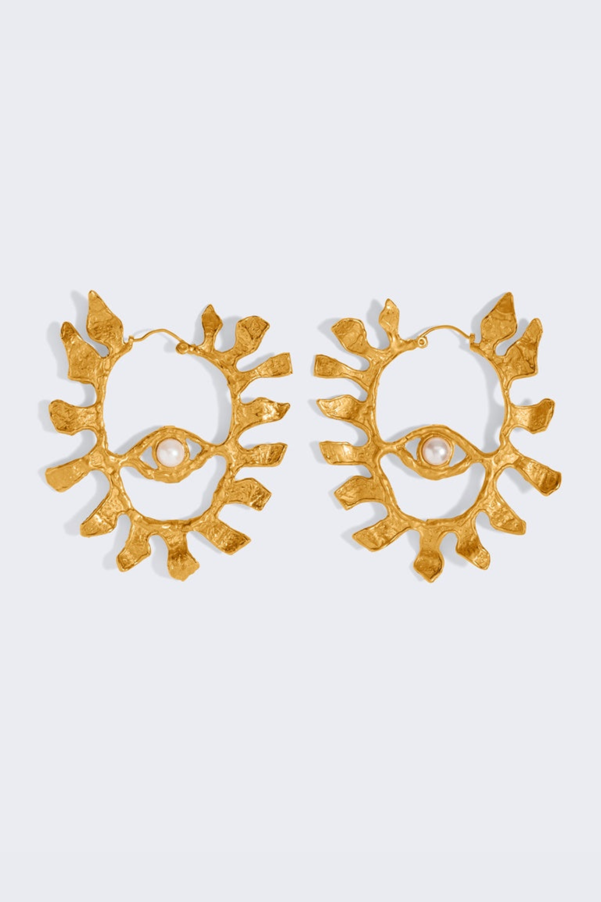 Rogelio Eye Hoop Earrings