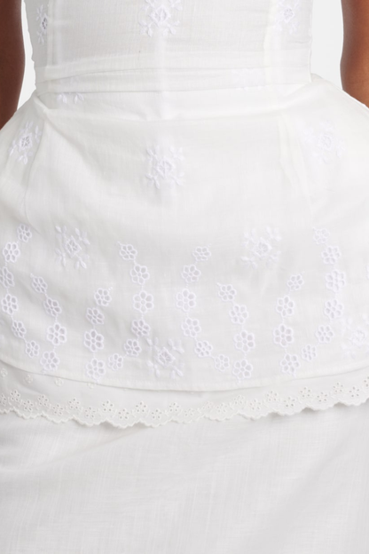 Roneve Lace Trim Bandeau Top