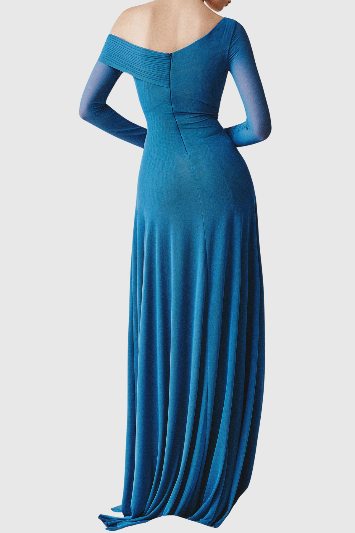 Rosana Off Shoulder Ruched Maxi Dress