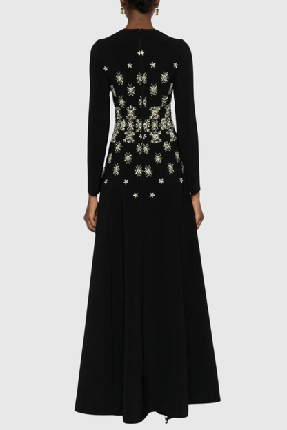 Royale Crystal Embellished Maxi Dress