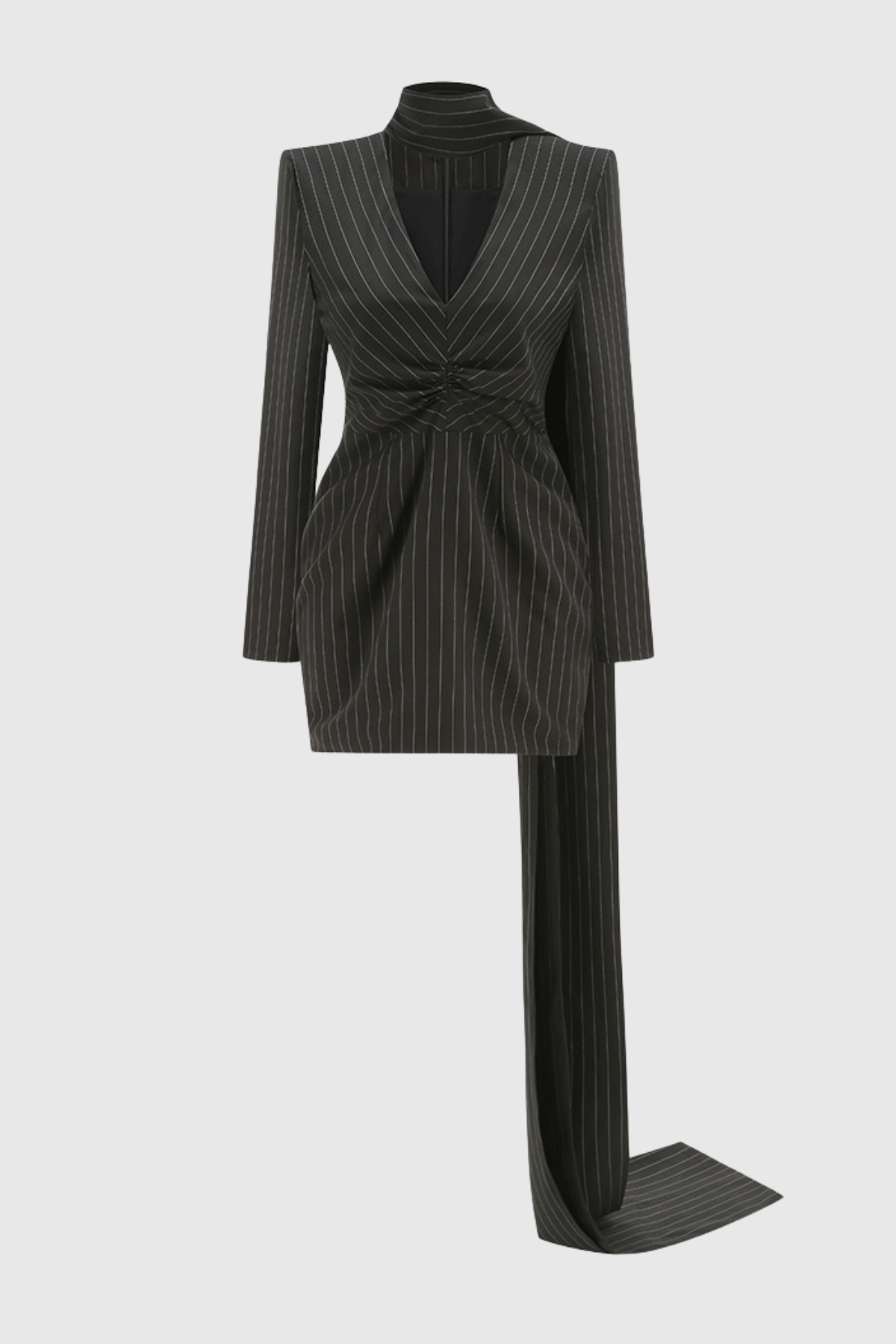 Rusalka Stripe Mini Blazer Dress