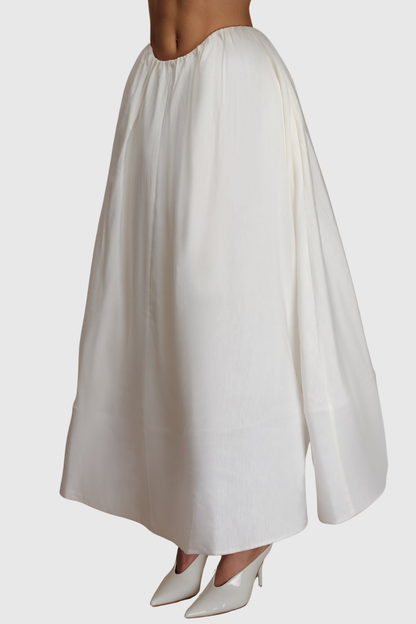 Rylea Gathered Cropped Top & Maxi Skirt Set