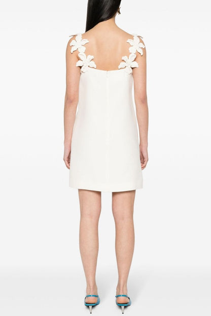 Juliete Floral Mini Dress - White