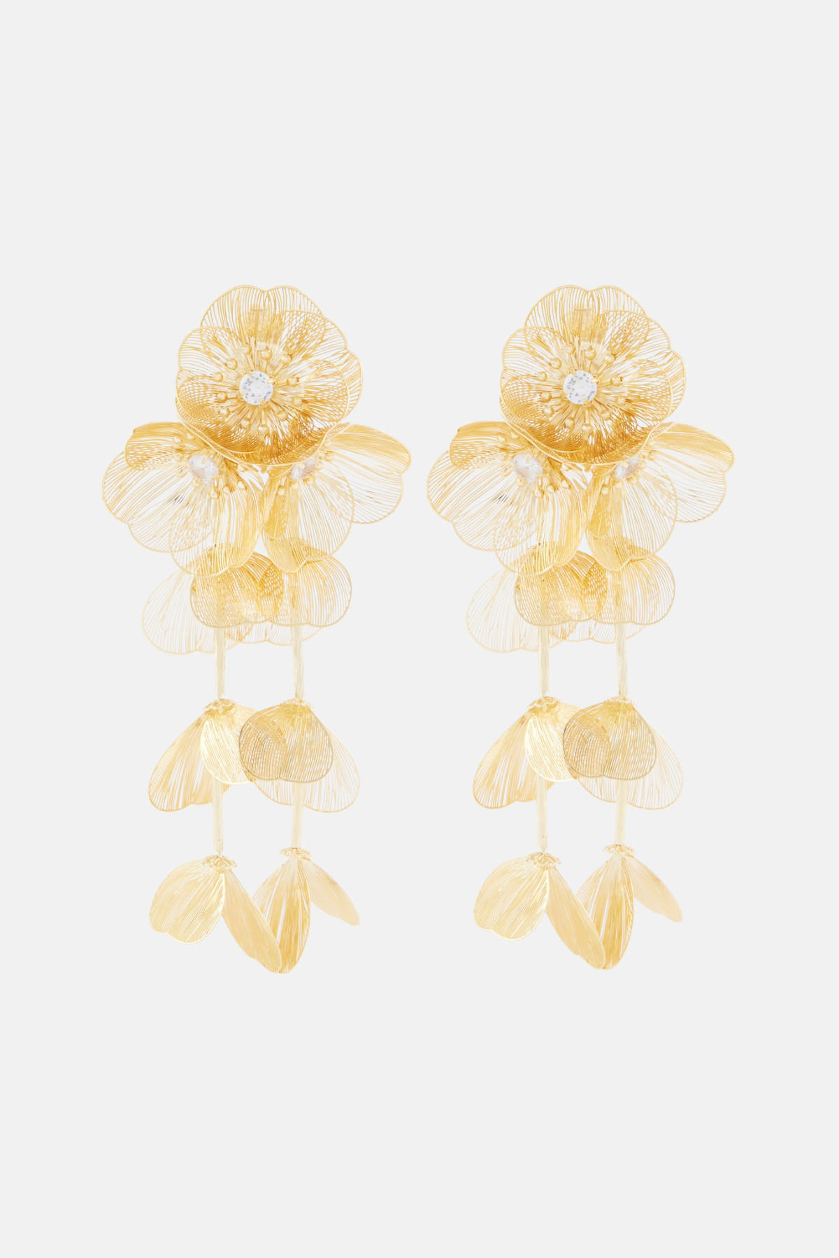 Samine Floral Embellished Earrings
