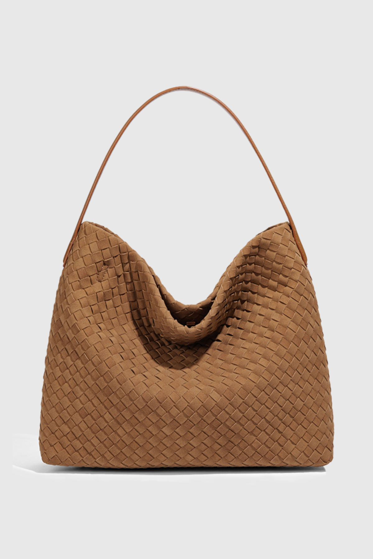 Samiya Suded Woven Tote Bag - Khaki
