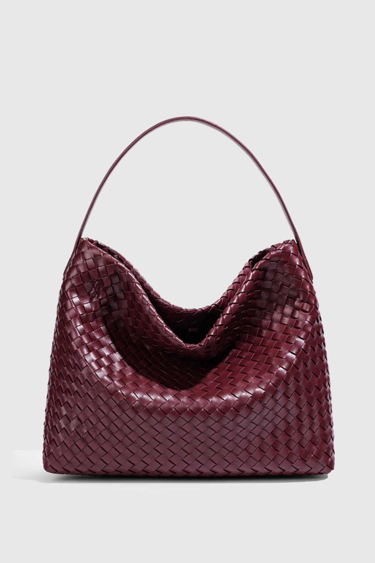 Samiya Suded Woven Tote Bag - Wine