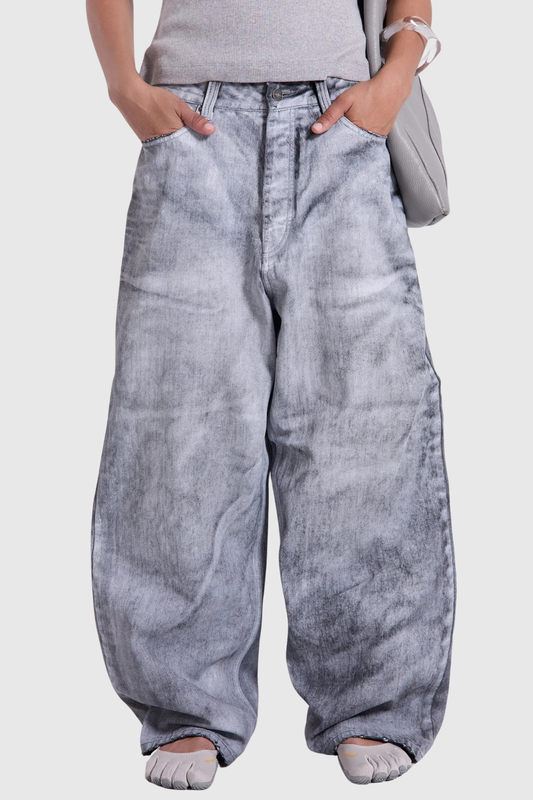Samuea Print Baggy Jeans