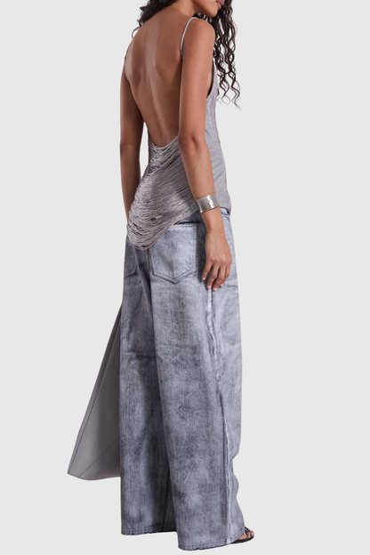 Samuea Print Baggy Jeans
