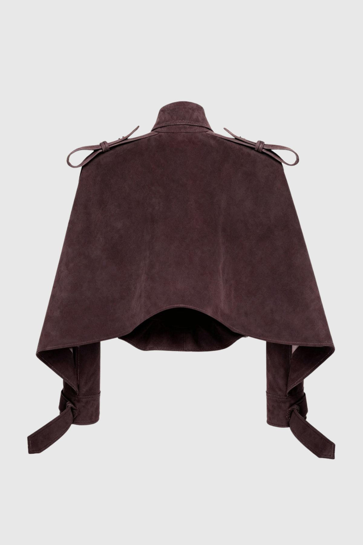 Santa Suede Belted Jacket