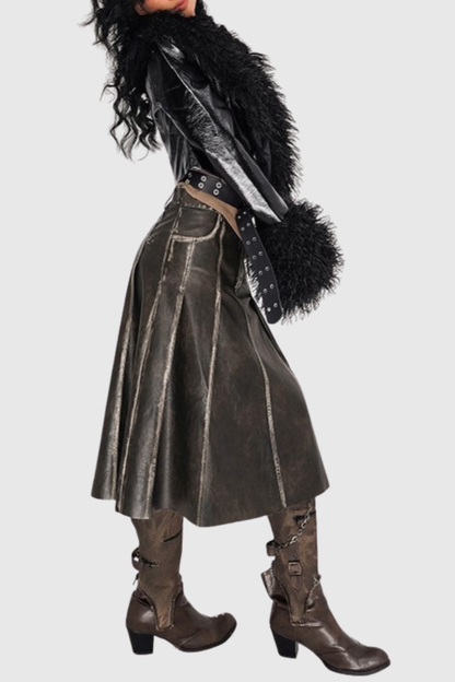 Sapola Faux Fur-Trim Jacket