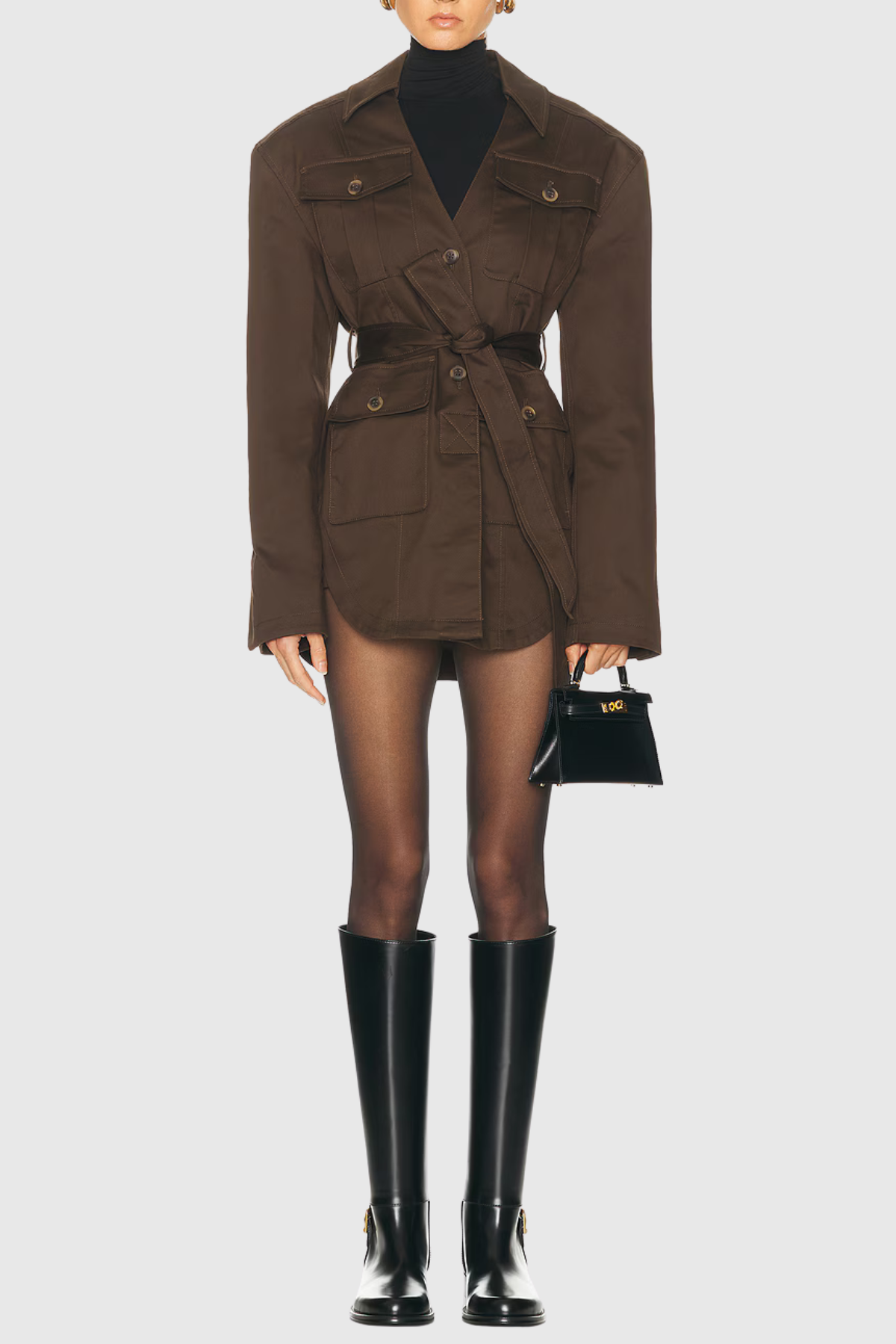 Sarata Belted Utility Jacket