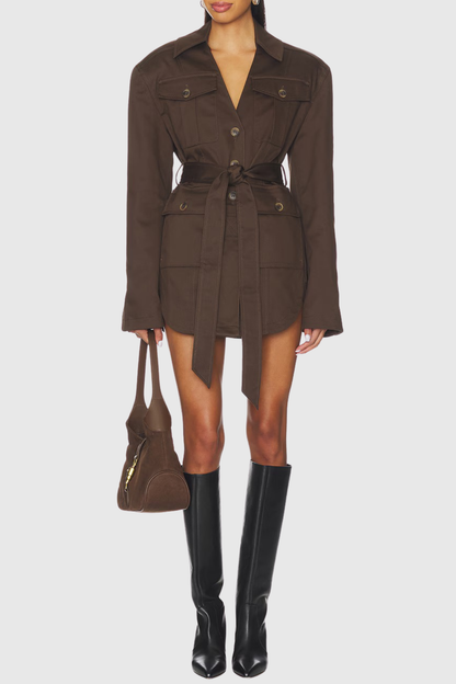 Sarata Belted Utility Jacket