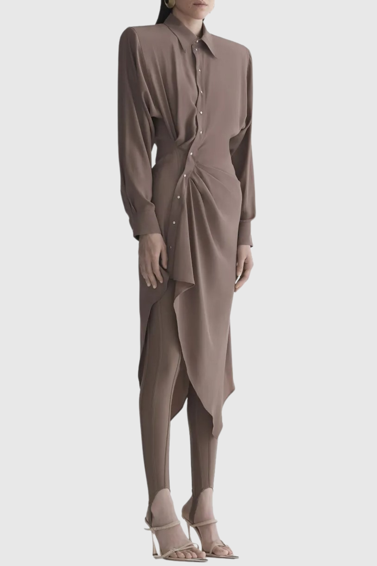 Selsa Asymmetric Mini Dress