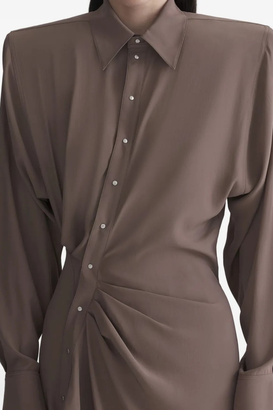 Selsa Asymmetric Mini Dress