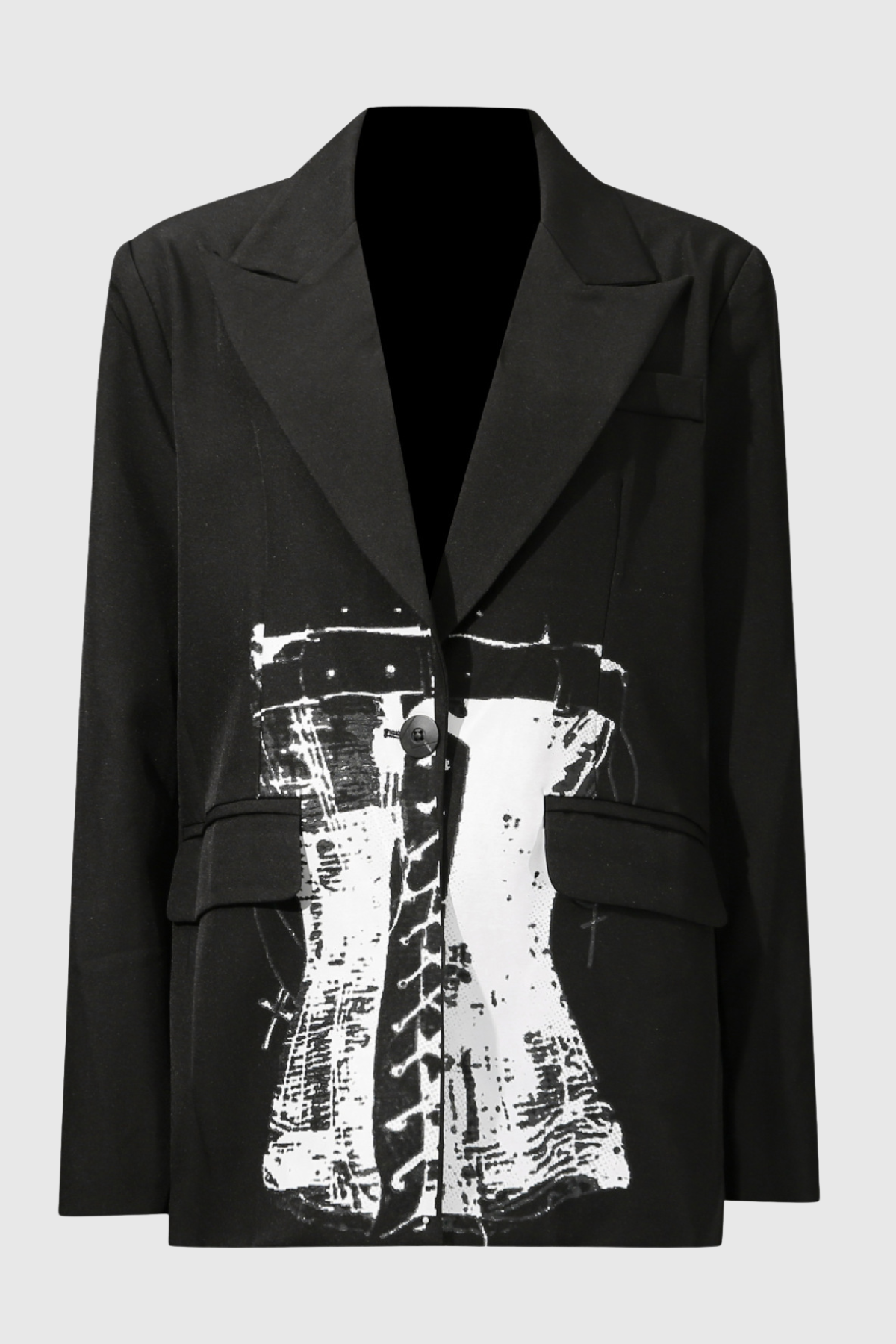 Seppe Print Oversized Blazer