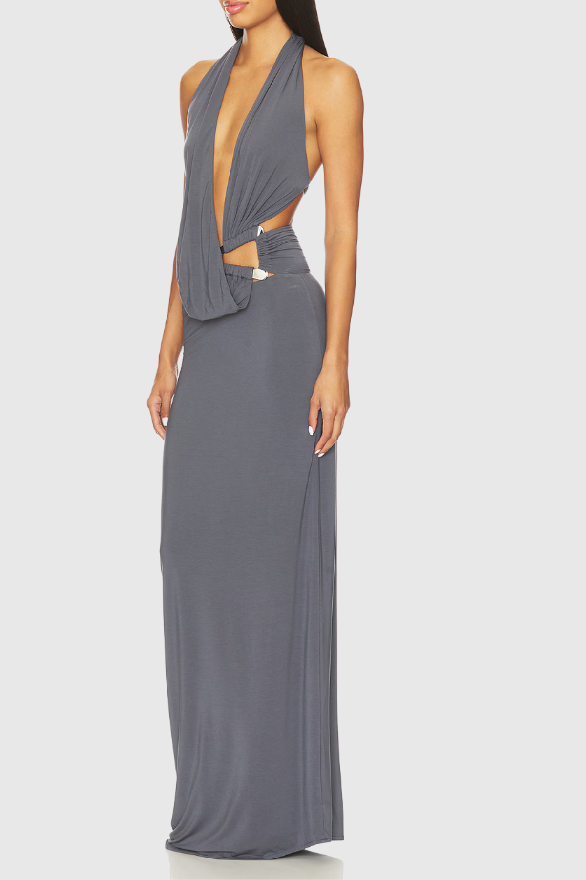 Sequoia Plunge Cutout Maxi Dress