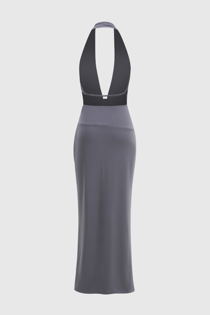 Sequoia Plunge Cutout Maxi Dress