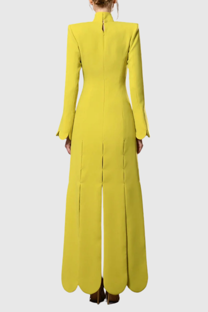 Serase Petal Split Maxi Dress