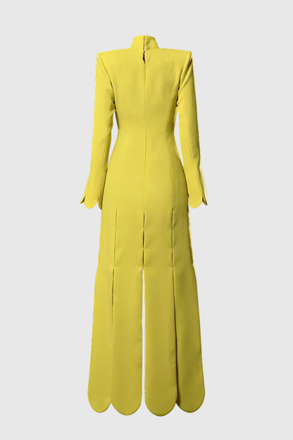 Serase Petal Split Maxi Dress