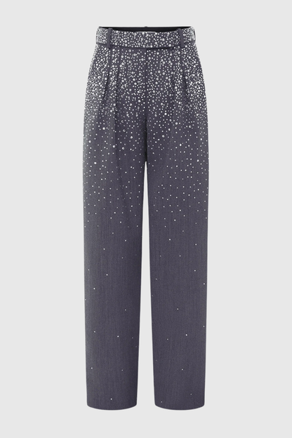 Sharlene Crystal Blazer & Trousers Set