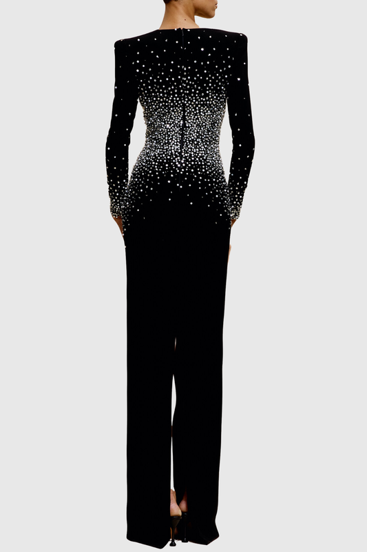 Shaye Crystal Embellished Maxi Dress