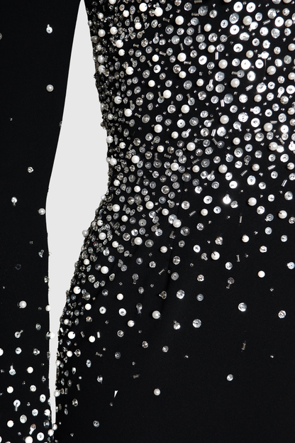 Shaye Crystal Embellished Maxi Dress