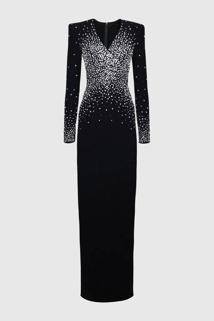 Shaye Crystal Embellished Maxi Dress
