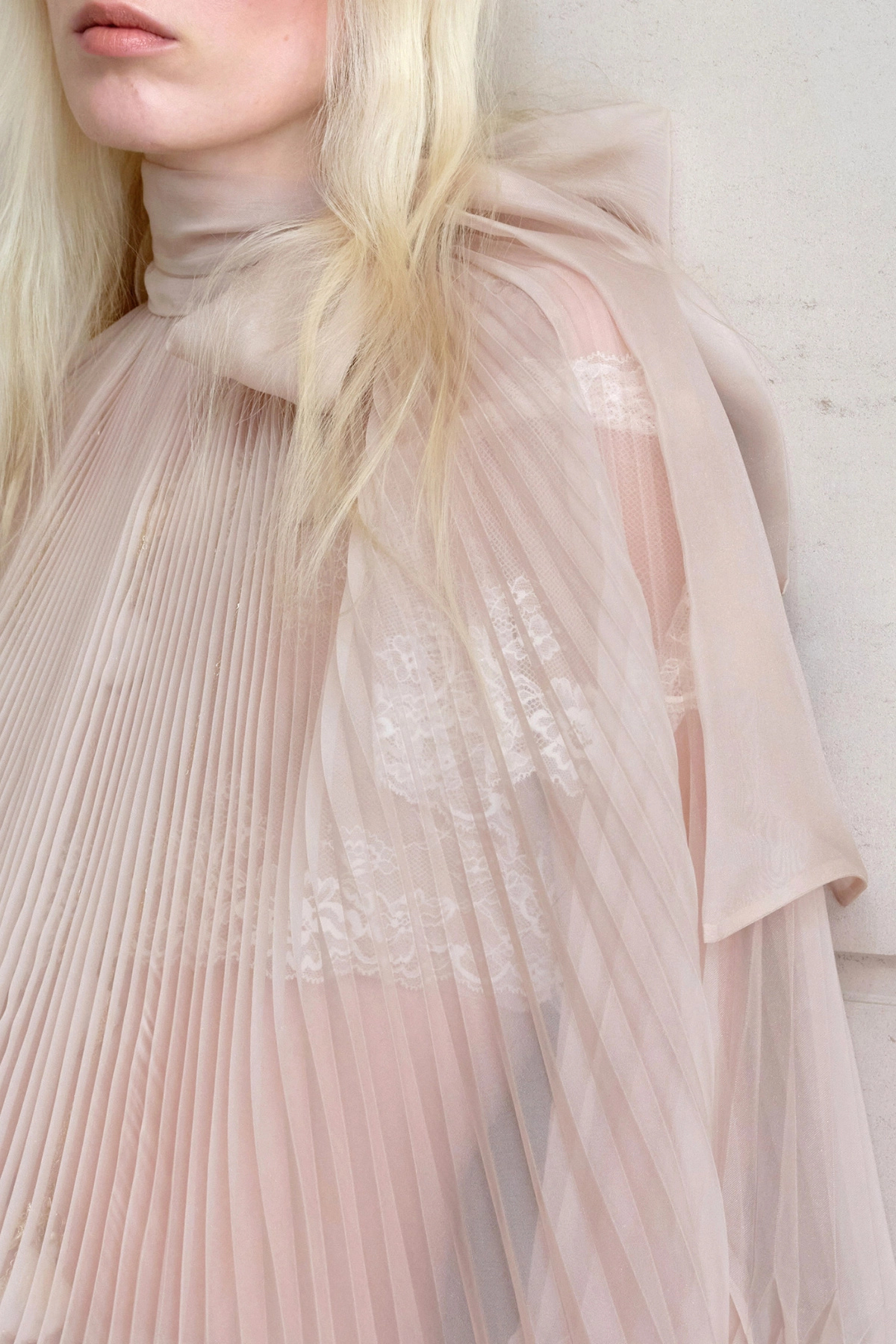Sheilay Pleated Cape Top & Maxi Skirt Set