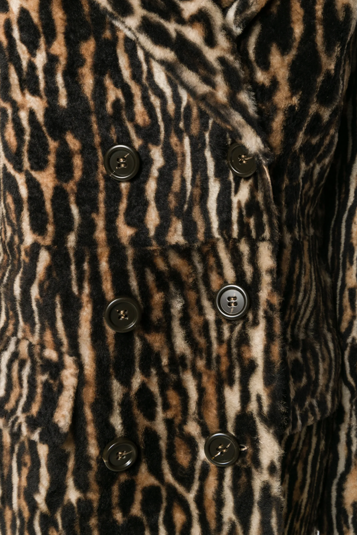 Shiphra Leopard Velvet Coat