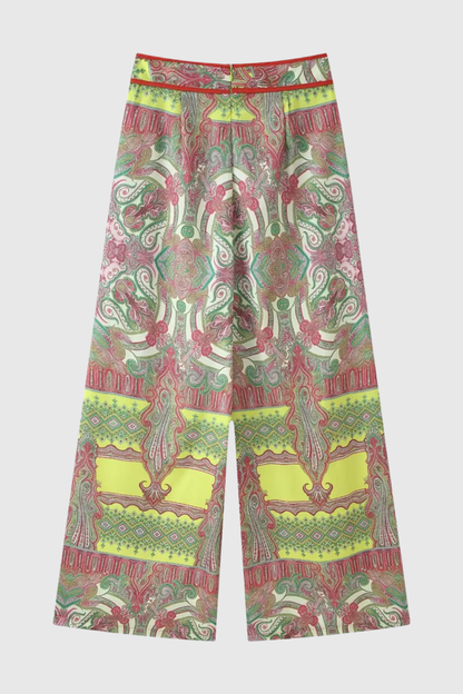 Sidra Halter Print Top & Pants Set