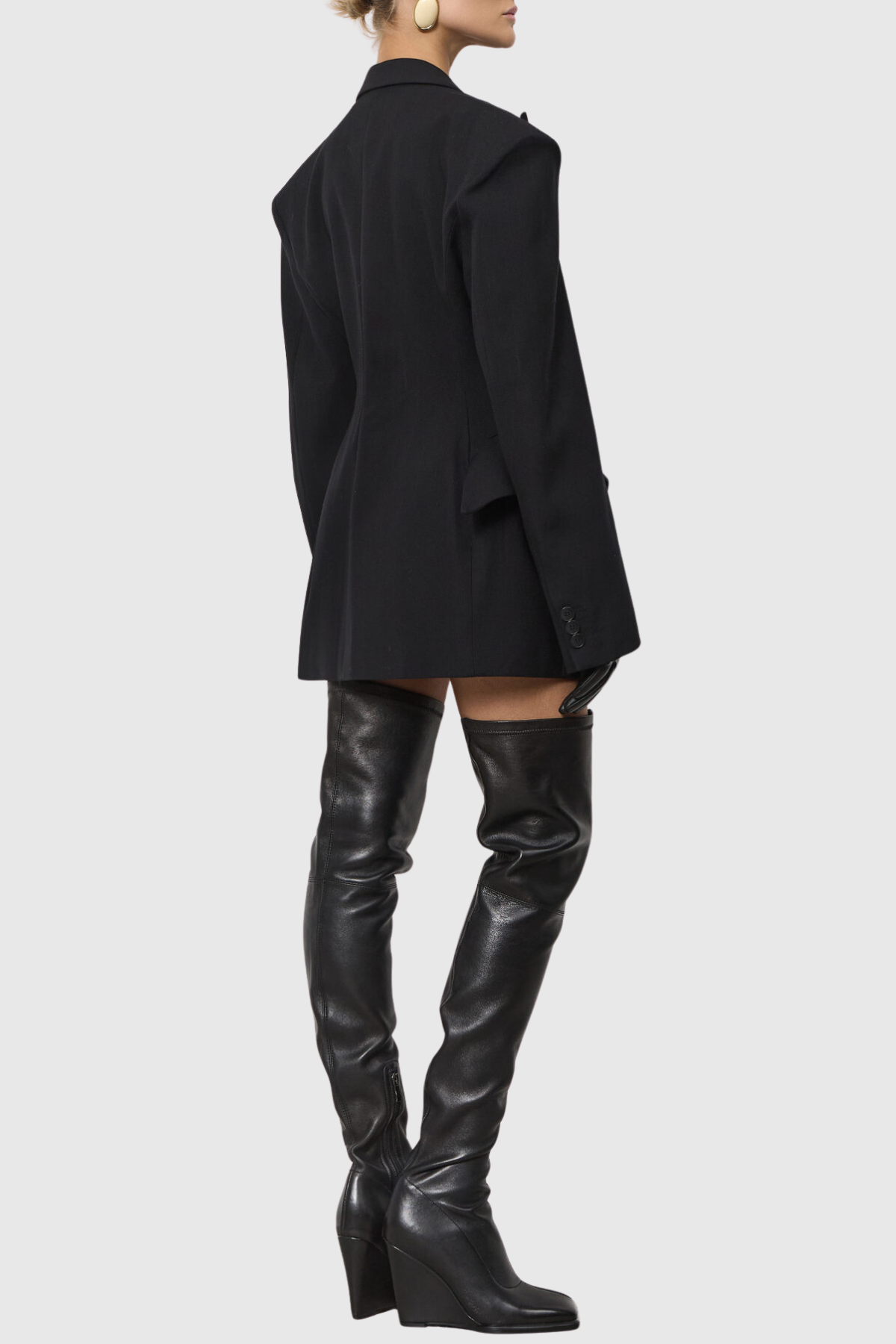 Sierro Deconstruct Double Breasted Blazer