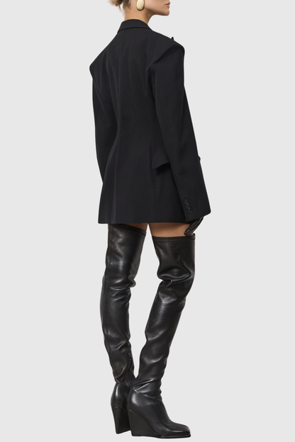 Sierro Deconstruct Double Breasted Blazer