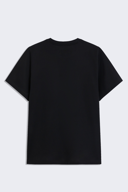Silas Metal Embellished T-shirt - Black