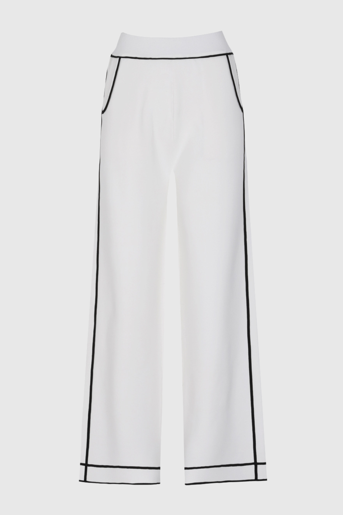 Sitara Buttoned Knit Top - White