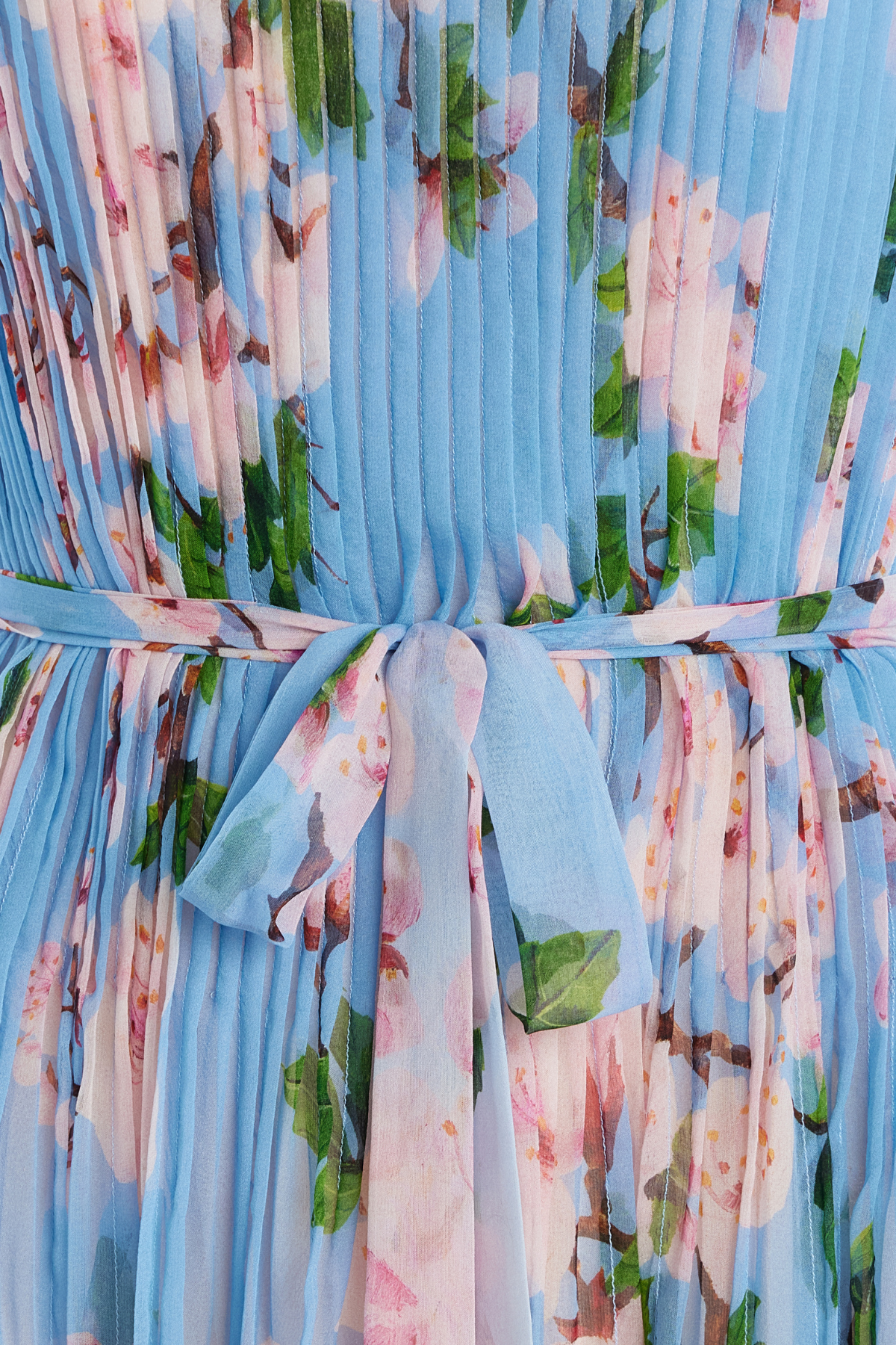 Sloano Floral Pleated Maxi Dress