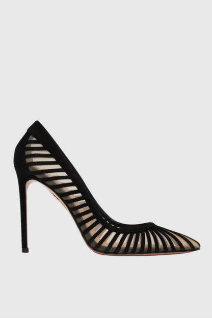 Snorri Stripe Mesh Pumps