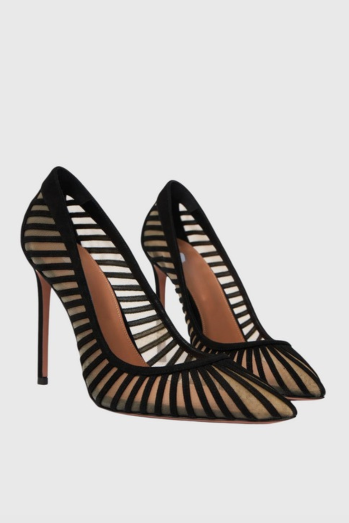 Snorri Stripe Mesh Pumps