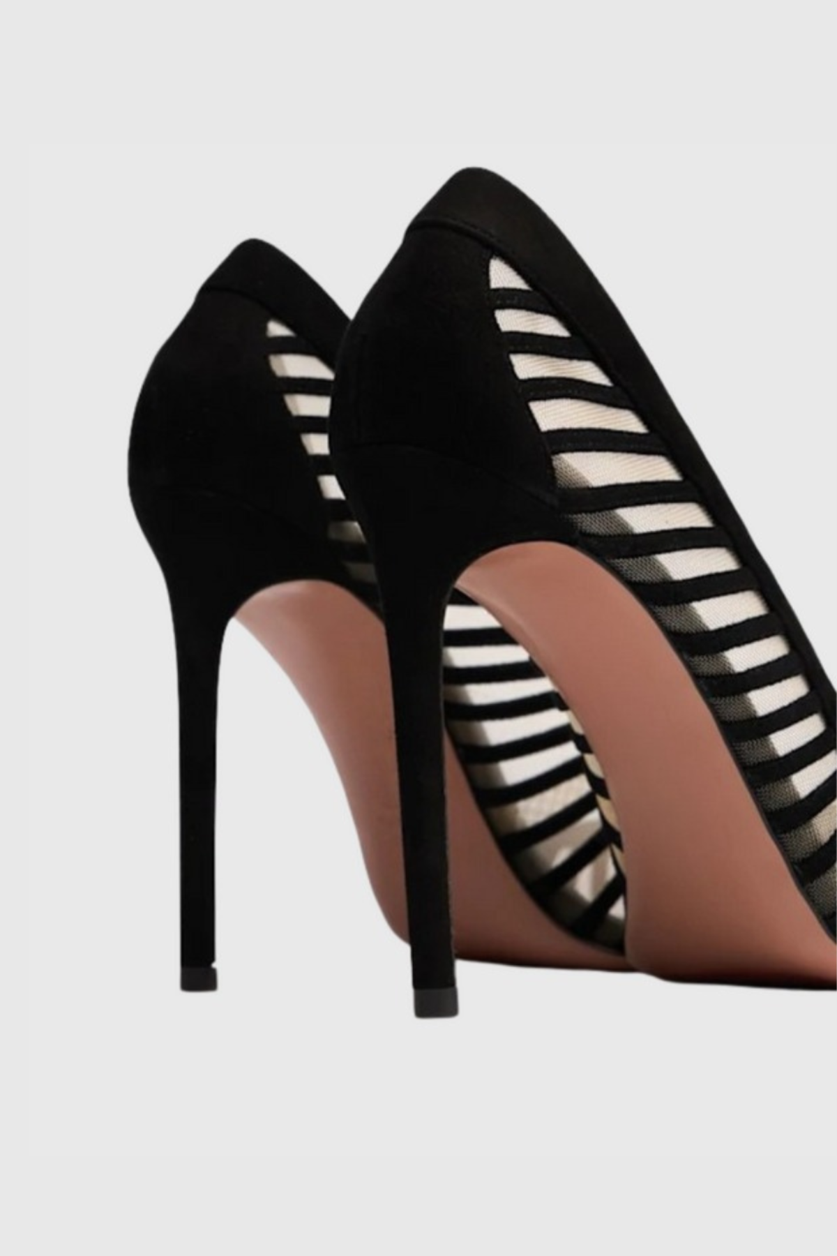 Snorri Stripe Mesh Pumps