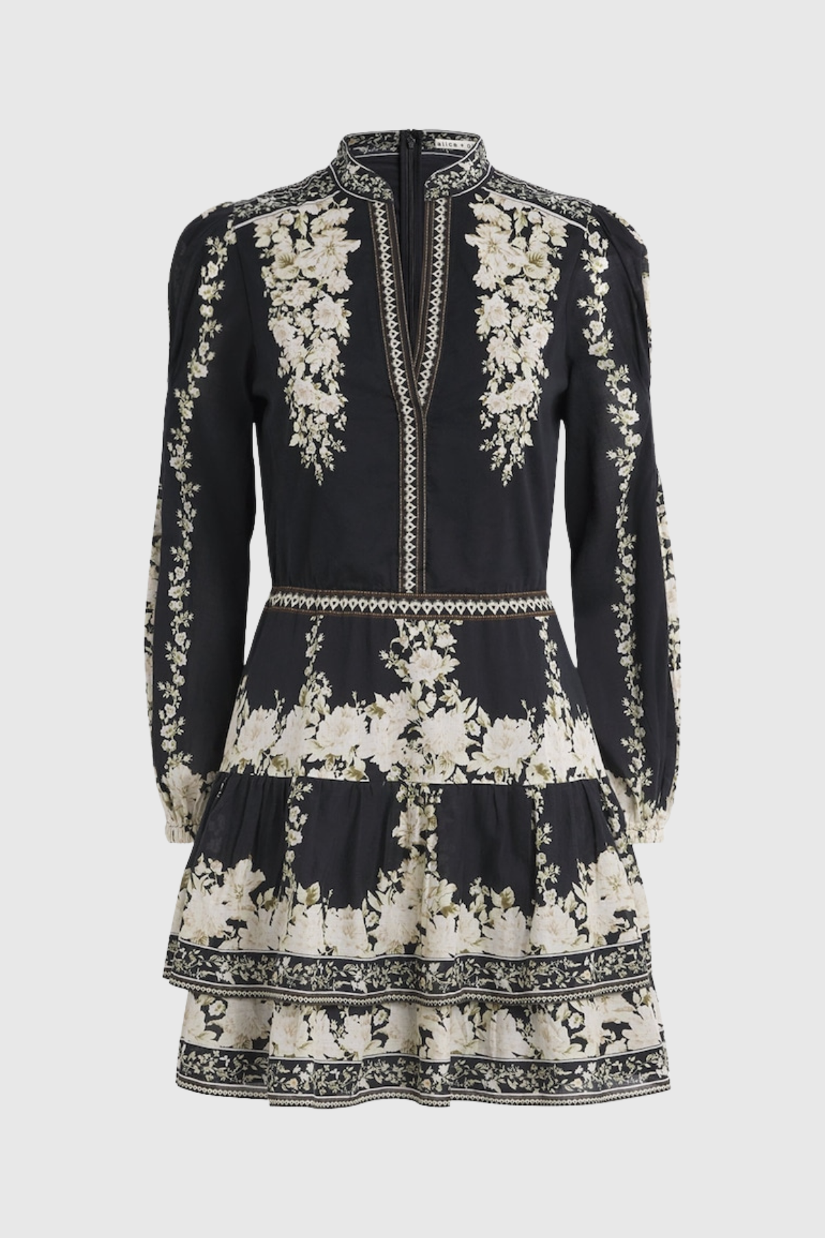 Soleda Floral Print Mini Dress