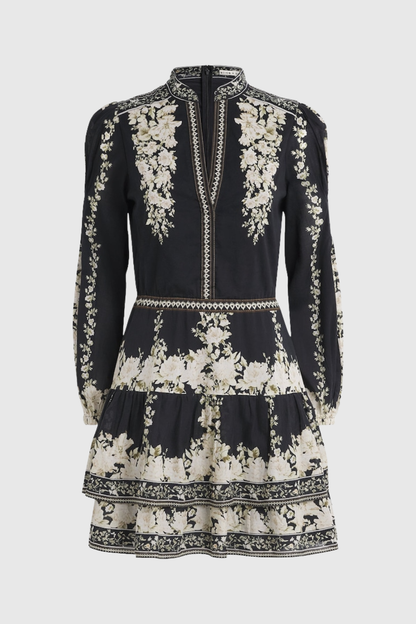 Soleda Floral Print Mini Dress