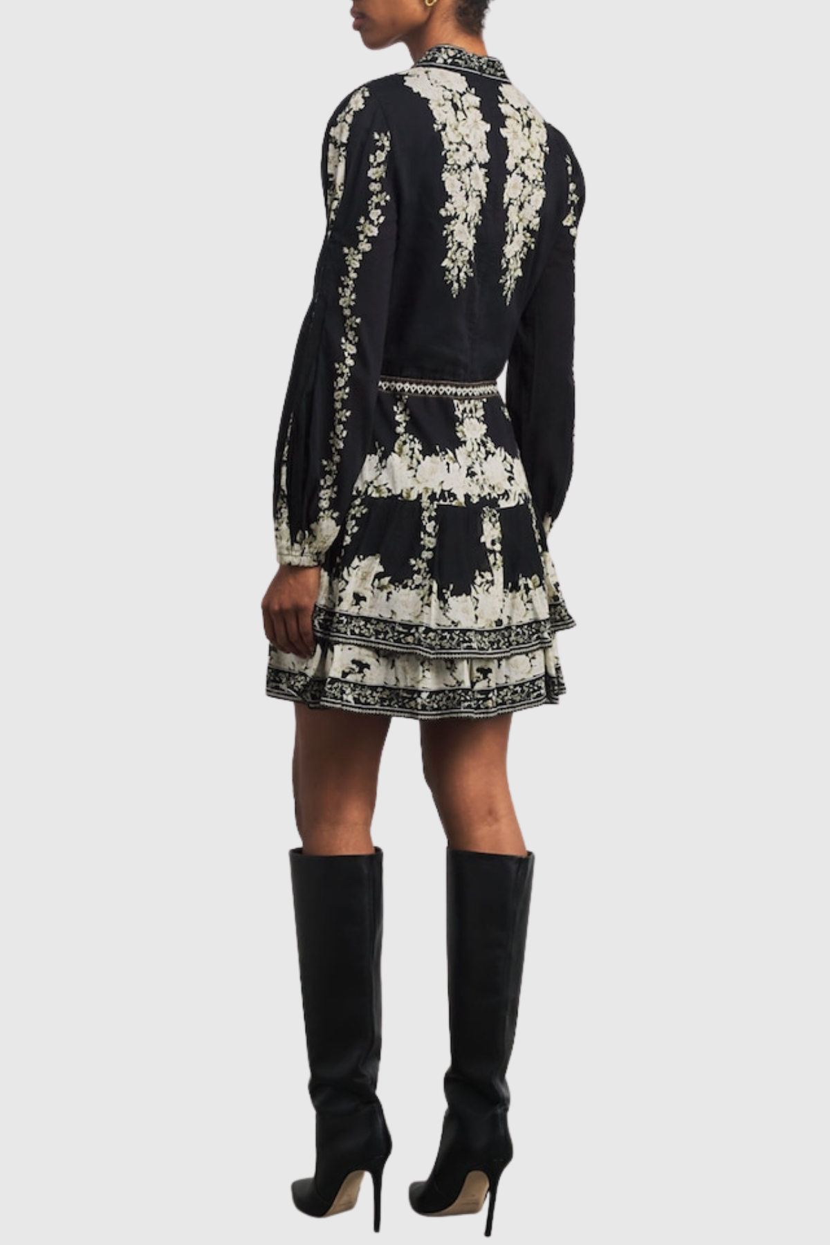 Soleda Floral Print Mini Dress