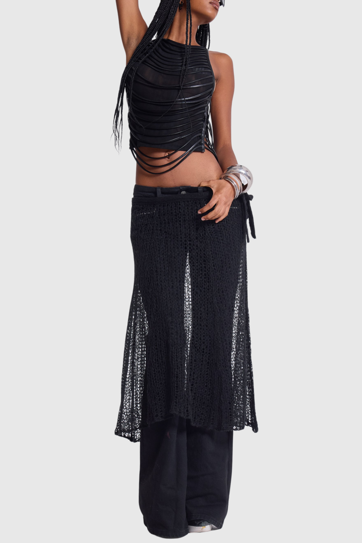 Sona Strings Attached Backless Top